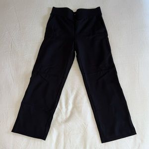 Loft Cropped Work Pants in Black - Size Medium
